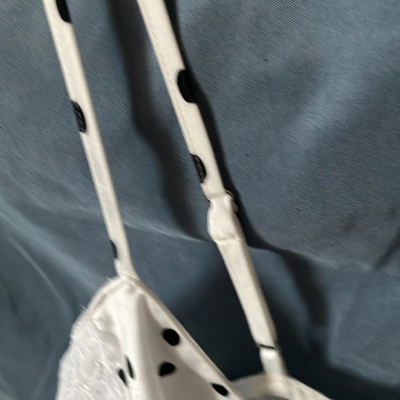 Kate Spade: “Dream a little Dream” Black/White with Lace nightgown- M - Picture 10 of 16